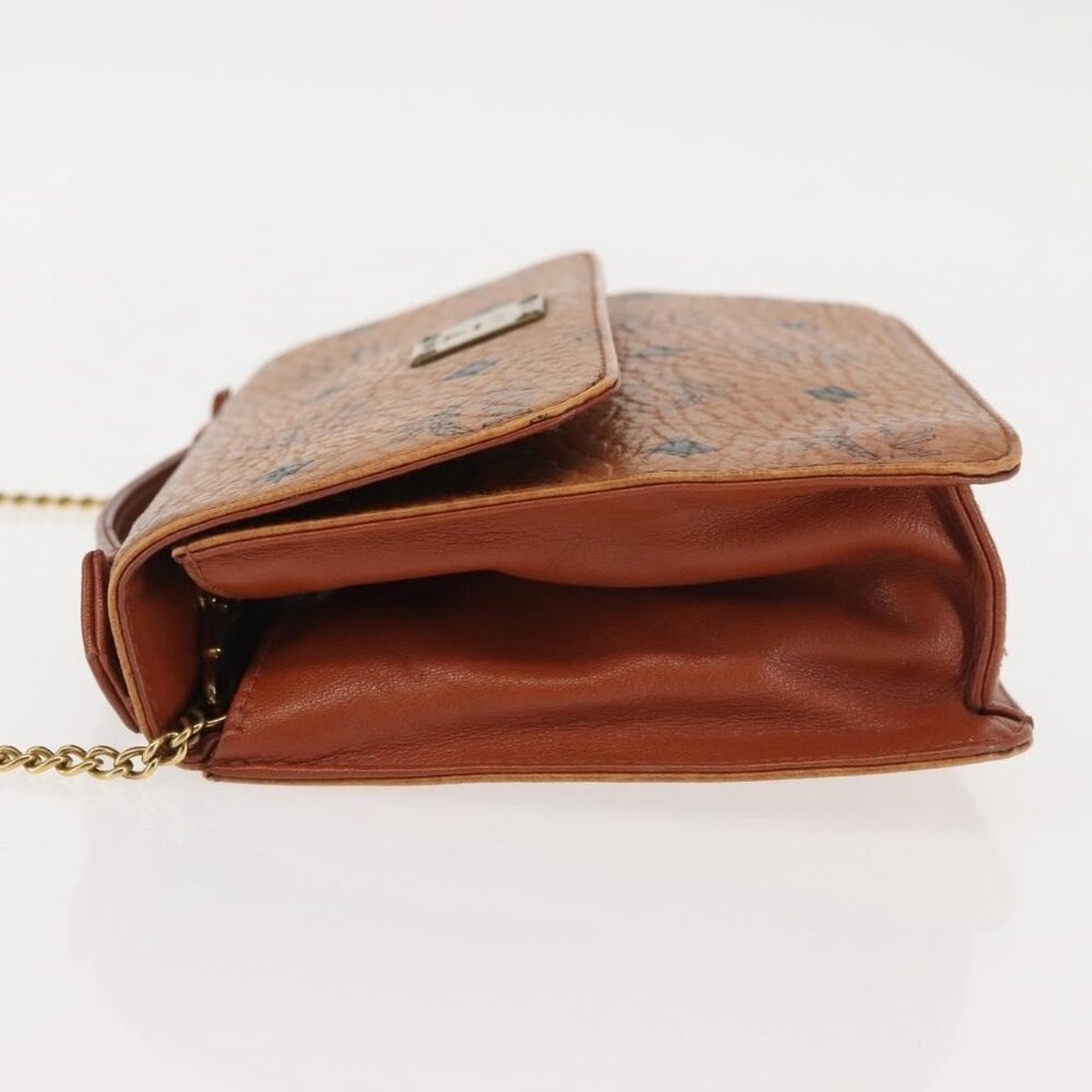 Authentic MCM Logogram Vicetos Chain Shoulder Bag… - image 11